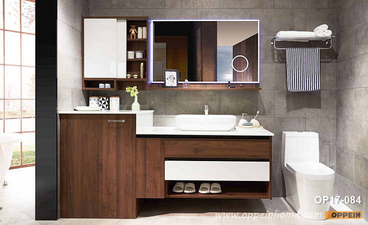 Bathroom Sets With Laundry Cabinet OP17-084
