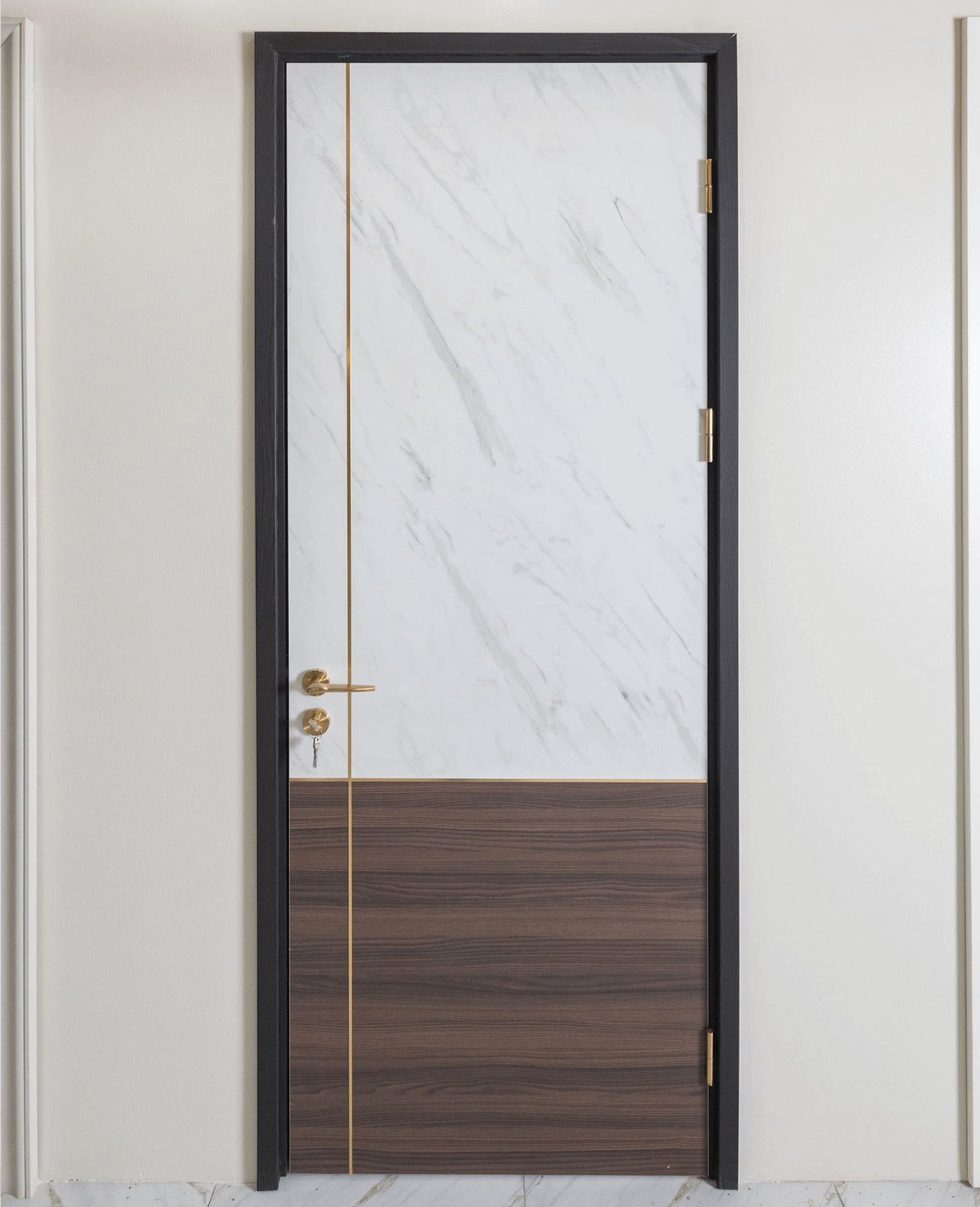 Custom Modern Melamine Interior Door - OPPCLR0014