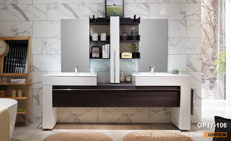 Unique Design Bathroom Cabinet  OP17-106